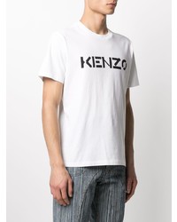 Kenzo Logo Print T Shirt