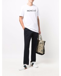 Moncler Logo Print T Shirt