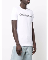 Calvin Klein Logo Print T Shirt