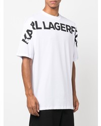 Karl Lagerfeld Logo Print T Shirt