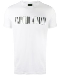 Emporio Armani Logo Print T Shirt