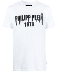 Philipp Plein Logo Print T Shirt