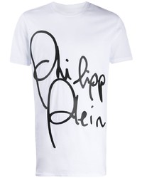 Philipp Plein Logo Print T Shirt