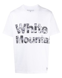 White Mountaineering Logo Print T Shirt