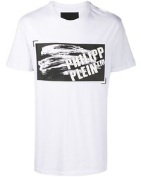 Philipp Plein Logo Print T Shirt