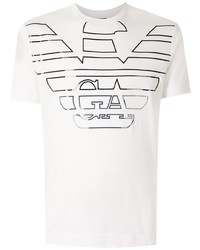 Emporio Armani Logo Print T Shirt