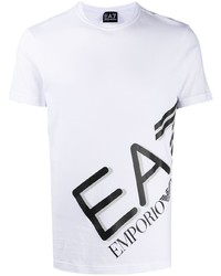 Emporio Armani Logo Print T Shirt