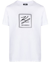 Karl Lagerfeld Logo Print T Shirt