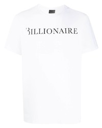 Billionaire Logo Print T Shirt