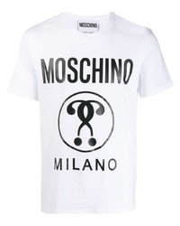 Moschino Logo Print T Shirt