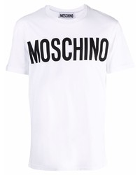 Moschino Logo Print T Shirt