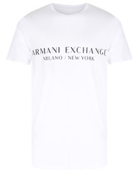 Armani Exchange Logo Print T Shirt