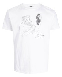 Bode Logo Print T Shirt