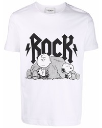 Iceberg Logo Print T Shirt