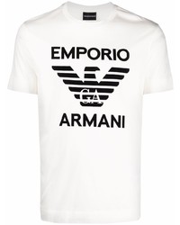 Emporio Armani Logo Print T Shirt