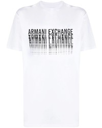 Armani Exchange Logo Print T Shirt