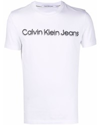 Calvin Klein Logo Print T Shirt