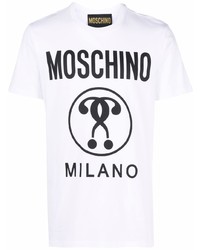 Moschino Logo Print T Shirt