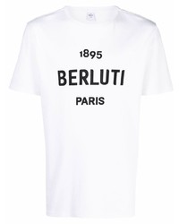 Berluti Logo Print T Shirt
