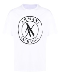 Armani Exchange Logo Print T Shirt