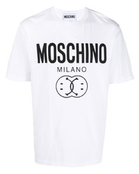 Moschino Logo Print T Shirt