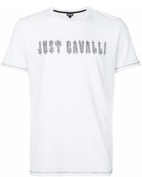 Just Cavalli Logo Print T Shirt