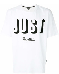 Just Cavalli Logo Print T Shirt