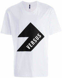 Versus Logo Print T Shirt