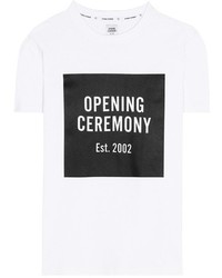 Opening Ceremony Logo Printed Cotton T Shirt