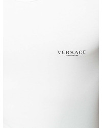 Versace Logo Printed T Shirt