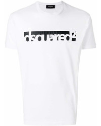 DSQUARED2 Logo Printed T Shirt