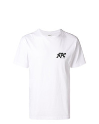 A.P.C. Logo Printed T Shirt