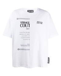 VERSACE JEANS COUTURE Logo Slogan T Shirt