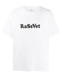 PACCBET Loose Fit Logo Print T Shirt