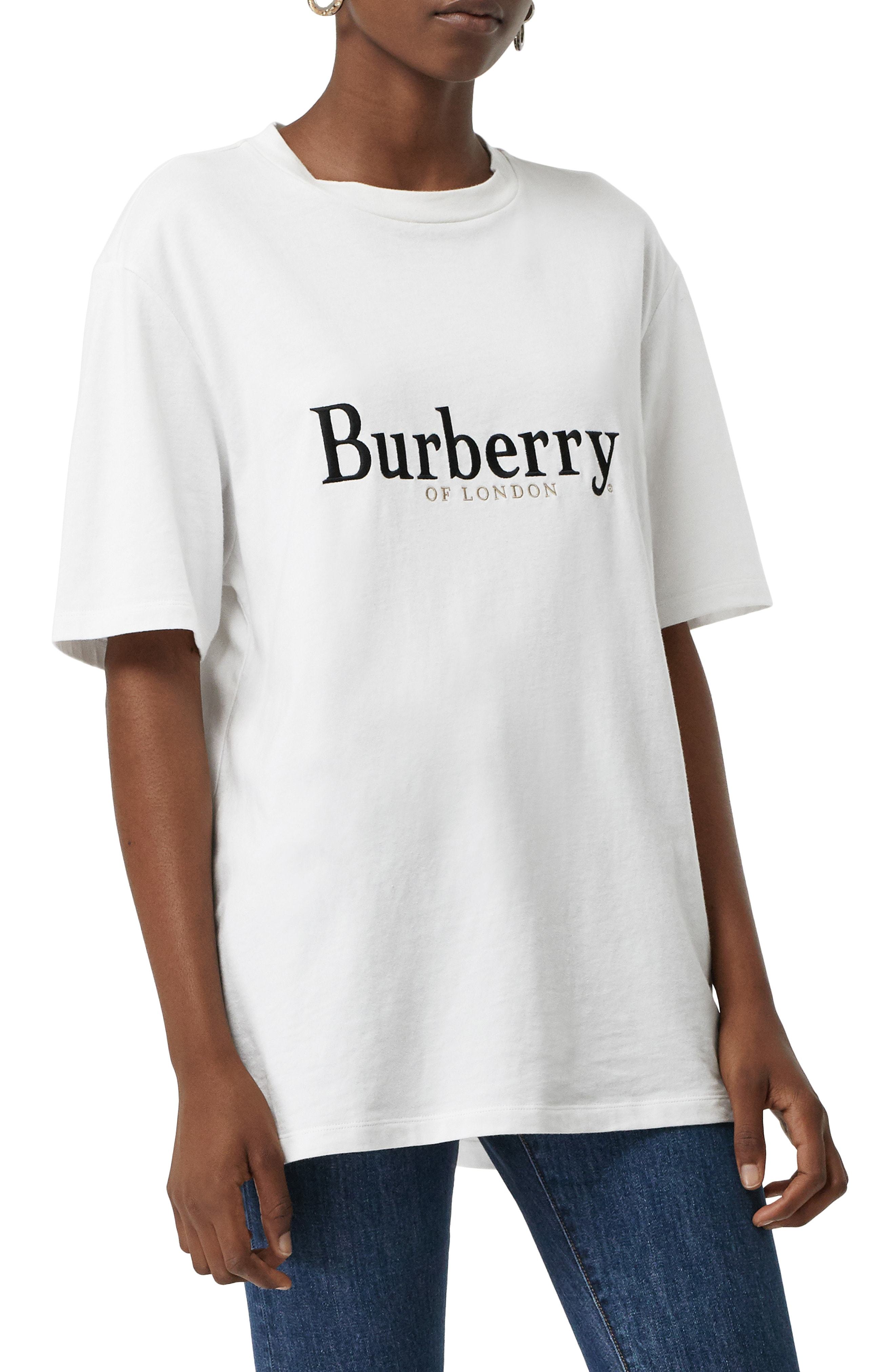 burberry archive logo t shirt