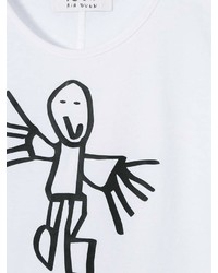 Lost And Found Kids Stick Man Print T Shirt