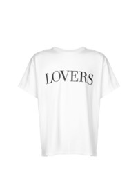 Amiri Lovers Slogan T Shirt