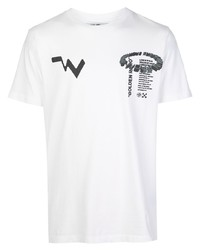 Off-White Low Res Logo Print T Shirt