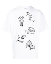 DOMREBEL Luxury Brand Graphic Print T Shirt