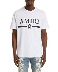 Amiri Ma Bar Logo Graphic Tee In White At Nordstrom