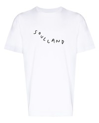 Soulland Marker Logo Chest T Shirt