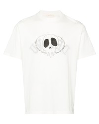 Our Legacy Maverick Skull Print T Shirt
