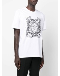 Versace Medusa Head Print T Shirt