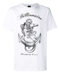 Billionaire Members Only Printed T Shirt