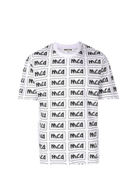 McQ Alexander McQueen Metal Repeat Logo T Shirt