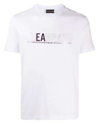 Emporio Armani Metallic Logo T Shirt
