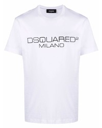DSQUARED2 Milano Logo Print T Shirt