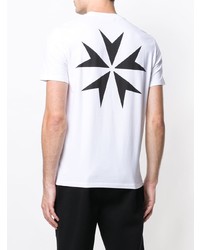 Neil Barrett Military Star Print T Shirt