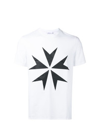 Neil Barrett Military Star Print T Shirt