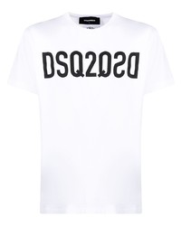 DSQUARED2 Mirrored Logo T Shirt